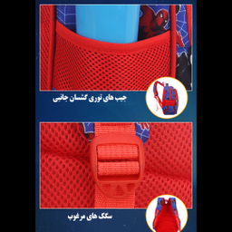 کوله پشتی مدل مرد عنکبوتی کد 01