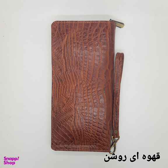 کیف دسته چک چرم دیاکو مدل perima