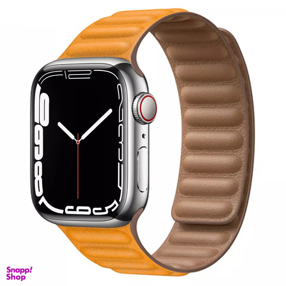 بند گرین مدل Leather Magnets مناسب برای اپل واچ 42/44/45/49 میلی متری