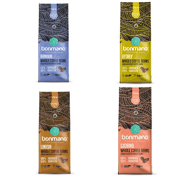 دانه قهوه ویتالی، آرنیکا، جیورنو و یونیکا بن مانو مجموعه ۴ عددی