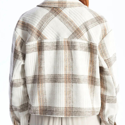 ژاکت زنانه ال سی وایکیکی مدل Tork572 کد W3K299Z8 رنگ کرم قهوه ای