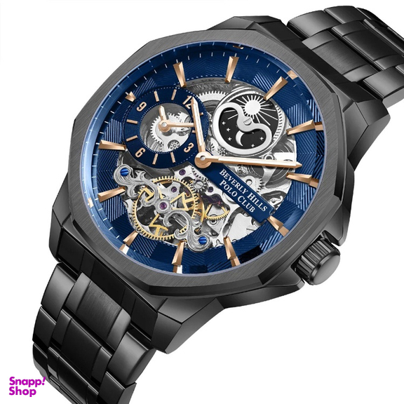 ساعت عقربه ای مردانه پولو کد BP3269X.090 رنگ مشکی