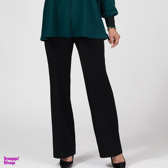 شلوار زنانه برنس مدل نوشین رنگ مشکی