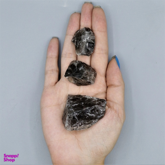 سنگ راف کوارتز دودی کد 01