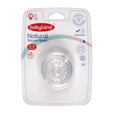 سر شیشه شیر بیبی لند مدل 210