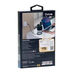 کابل شارژ USB به Type-C دیتا پلاس مدل DP-R-113 طول 1 متر