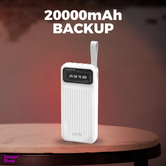 پاوربانک هوتو مدل HT27 ظرفیت 20000 میلی‌ آمپر ساعت