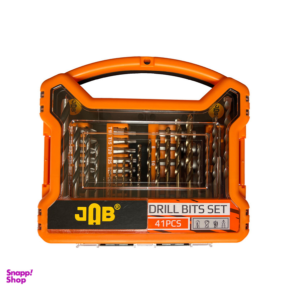 مته و سری پیچ گوشتی جاب مدل JB-4100 مجموعه 41 عددی