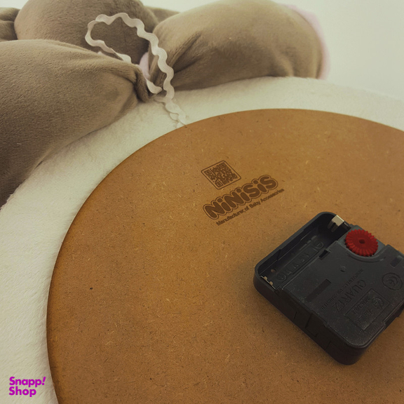 ساعت دیواری کودک نی نی سیس مدل فیل کد W/F