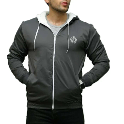 کاپشن مردانه مدل GD-s-17453945 رنگ دودی