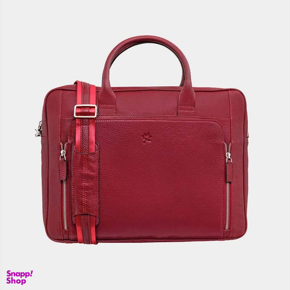 کیف اداری مردانه نوین چرم مدل آبریل کد Fd- BE4886