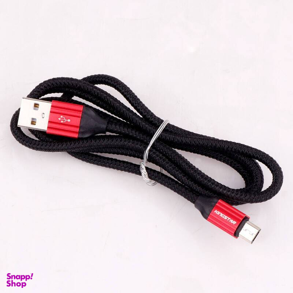 کابل تبدیل USB به microUSB کینگ استار مدل K21a طول 1 متر