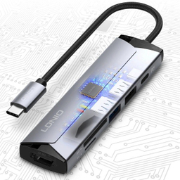 هاب 6 پورت 100 وات الدینیو مدل DS-56H