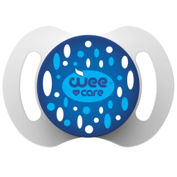 پستانک ارتودنسی وی کر مدل بادامی مات دربدار Comfort سایز +3 ماه  کد Wee Care-P147