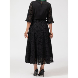 دامن زنانه برنس کد 20103 رنگ مشکی