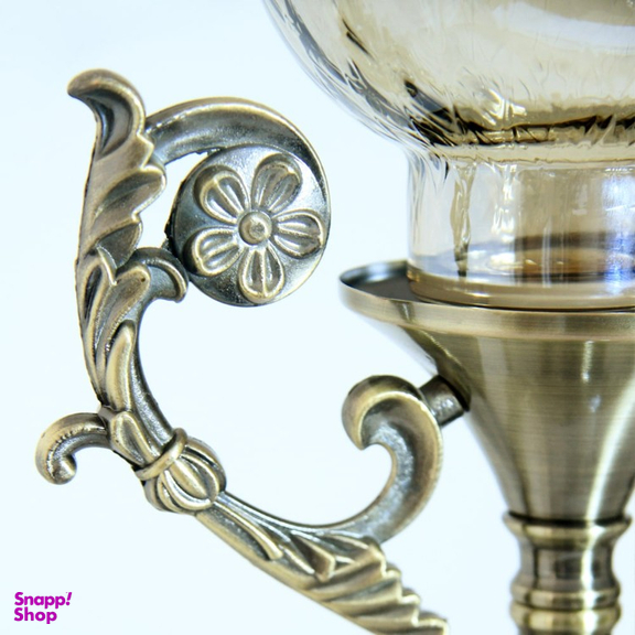 شمعدان سالینو مدل استوانه آنتیک کد A-10040