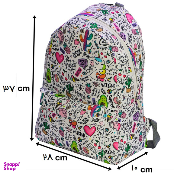 کوله پشتی دخترانه مدل RX-750