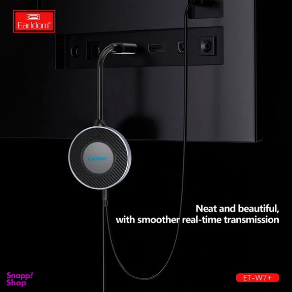 دانگل HDMI ارلدام مدل W7 Plus 4K