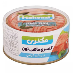 تن ماهی مکنزی وزن 150 گرم بسته ۴ عددی