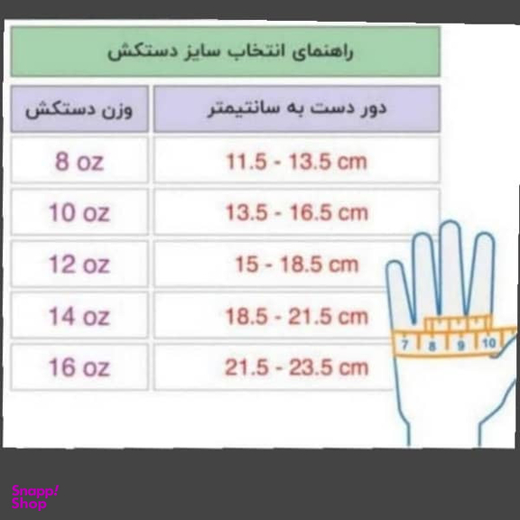 دستکش بوکس اورلست مدل Fiter pro 2025