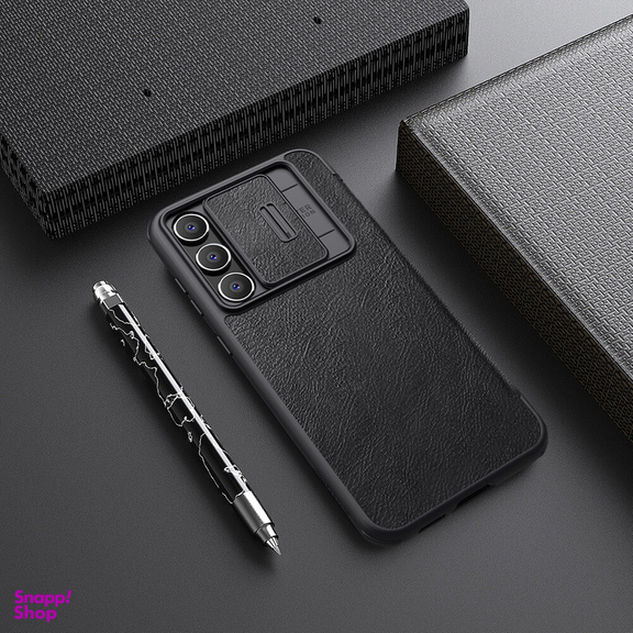 کیف کلاسوری نیلکین مدل Qin Pro Leather مناسب برای گوشی موبایل سامسونگ Galaxy S23 FE