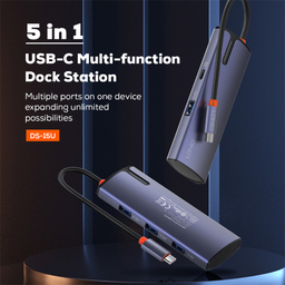 هاب 5 پورت USB-C الدینیو مدل DS-15U