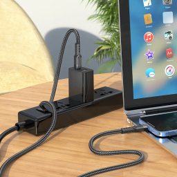 کابل شارژ 20 وات Lightning به Type-C نکسا مدل L50 طول 1.2 متر