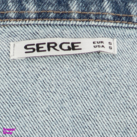 کت جین زنانه سرژه مدل 220109 رنگ آبی روشن