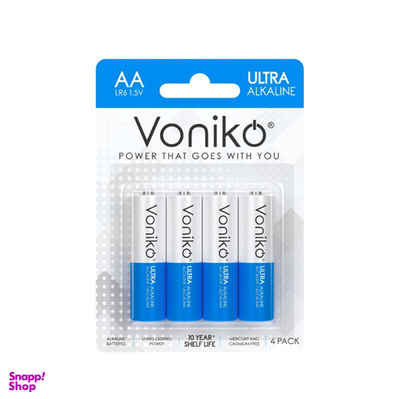 باتری قلمی ونیکو مدل LR6 بسته 4 عددی