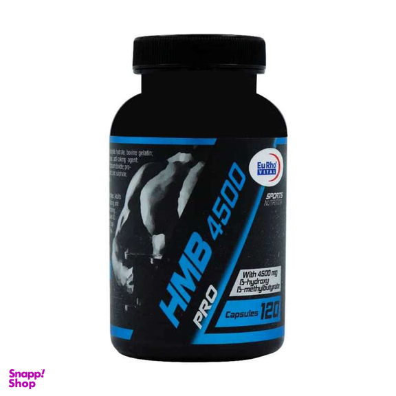کپسول اچ ام بی 4500 میلی گرم یورو ویتال بسته 120 عددی