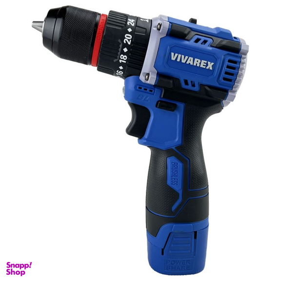 دریل شارژی 16 ولت براشلس ویوارکس مدل VR1608-BLX