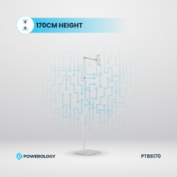 پایه نگهدارنده گوشی موبایل و تبلت پاورولوژی مدل Multi Joint Floor Stand PTBS170