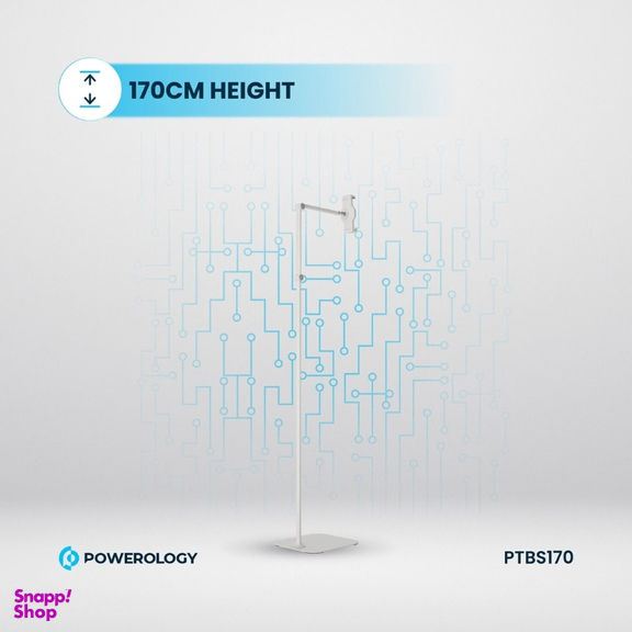 پایه نگهدارنده گوشی موبایل و تبلت پاورولوژی مدل Multi Joint Floor Stand PTBS170