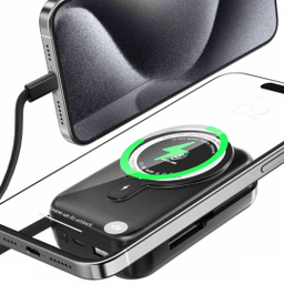 پاوربانک گرین لاین مدل Monaco MagSafe ظرفیت 20000 میلی‌ آمپر ساعت
