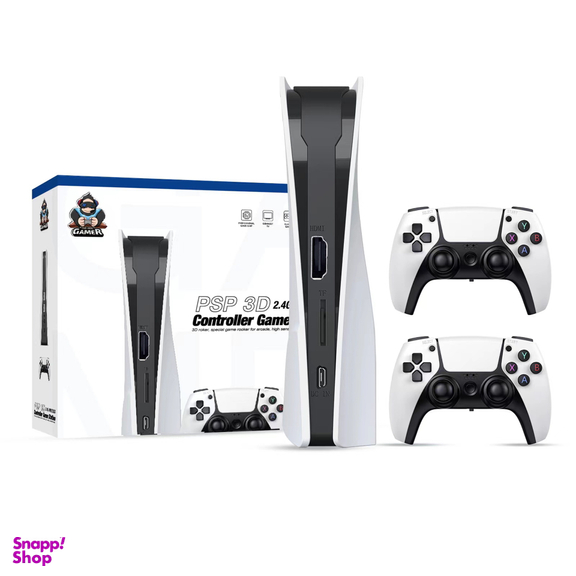 کنسول بازی مستر گیمر مدل PSP 3D Controller Game Station Q10 ظرفیت 128 گیگابایت به همراه 2 دسته بازی