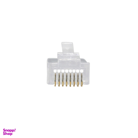 سوکت شبکه CAT6 مدل OPEN END بسته 100 عددی