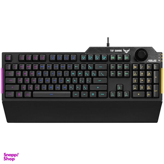 کیبورد مخصوص بازی ایسوس مدل TUF GAMING K1 RGB
