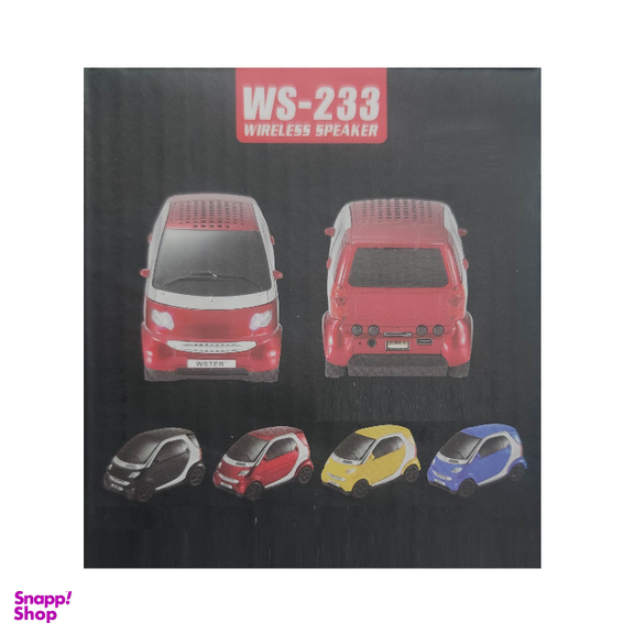 اسپیکر بلوتوثی وستر طرح ماشین کد WS-233