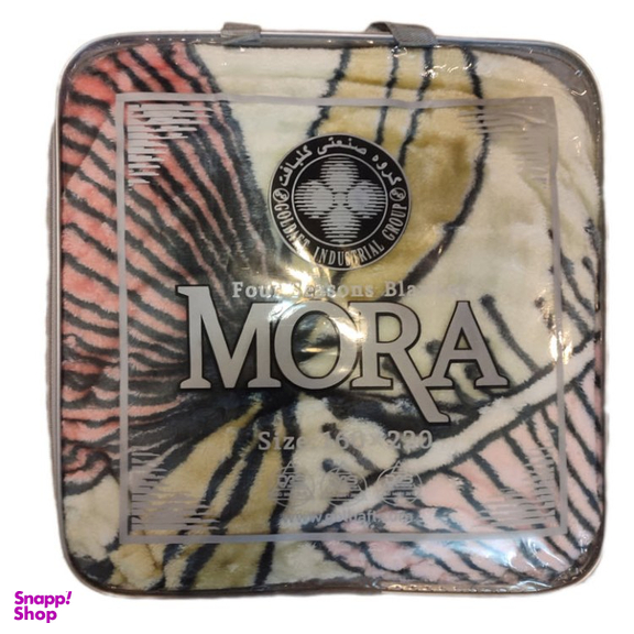 پتو گلبافت مدل مورا مسافرتی تک نفره