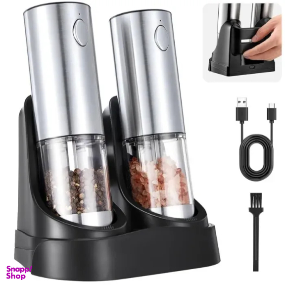 آسیاب فلفل شارژی هوهاو مدل Electric Grinder بسته 2 عددی