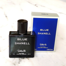 عطر جیبی مردانه بالرینا مدل blue shanell حجم 25 میلی‌لیتر