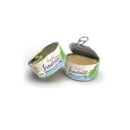 کنسرو غذای گربه دنتالایت مدل  CHICKEN GREEN TEA وزن 80 گرم بسته 6 عددی