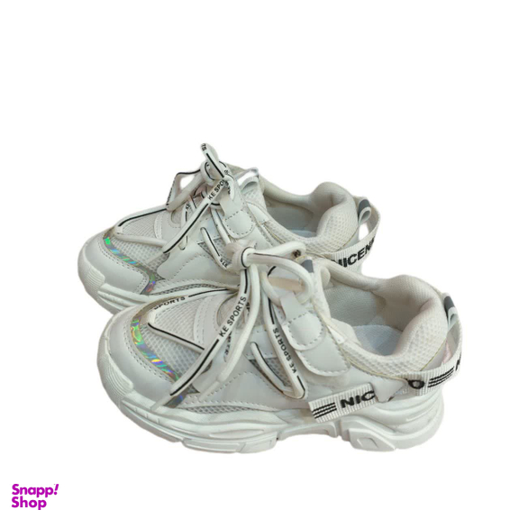 کتانی بچگانه مدل RO1094 رنگ بژ روشن