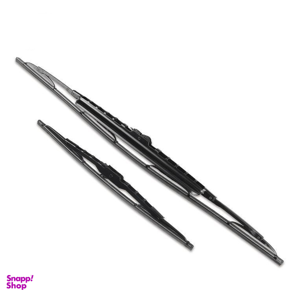 تیغه برف پاک کن جلو خودرو چیکال مدل 16+26 مناسب برای پژو 207 به همراه چشمی شیشه شور مجموعه 4 عددی