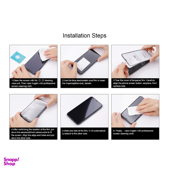 محافظ صفحه نمایش گوشی کینگ پاور مدل AntiStatic Plus مناسب Galaxy S20 FE/Galaxy A51/A52/A52s/A53/Xiaomi Note 11/Note 11s/Note 12s/Poco M5s