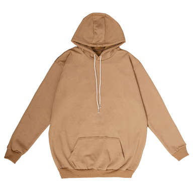هودی مردانه به رسم کد 10030 رنگ نسکافه ای