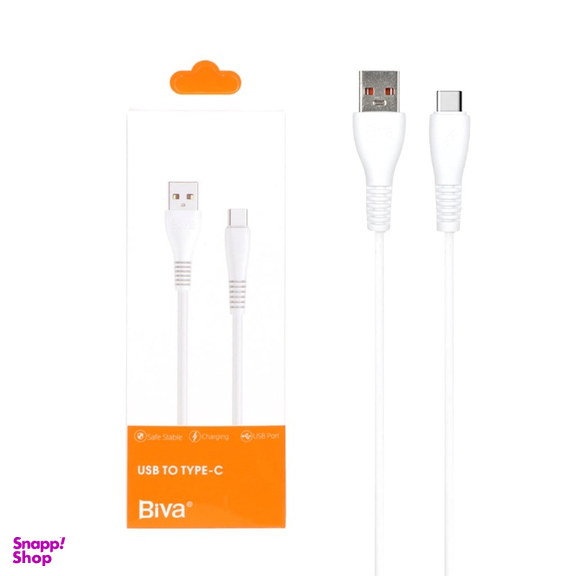 کابل USB به Type-C بیوا مدل C-07T طول 1 متر