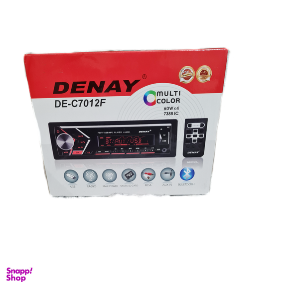 دستگاه پخش خودرو دنای مدل DE-C7012F-Newpack
