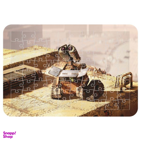 پازل 54 تکه اطلس آبی طرح کارتون وال ای  مدل P1840