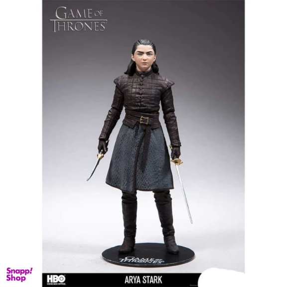 اکشن فیگور مک فارلین آریا استارک طرح بازی تاج و تخت سری Game of Thrones Arya Stark